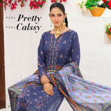 Bin Hameed Dania Printed Lawn Suit 3Pcs with Zari Lining Dupatta - 5, Women, 3Pcs Shalwar Suit, Rana Arts, Chase Value