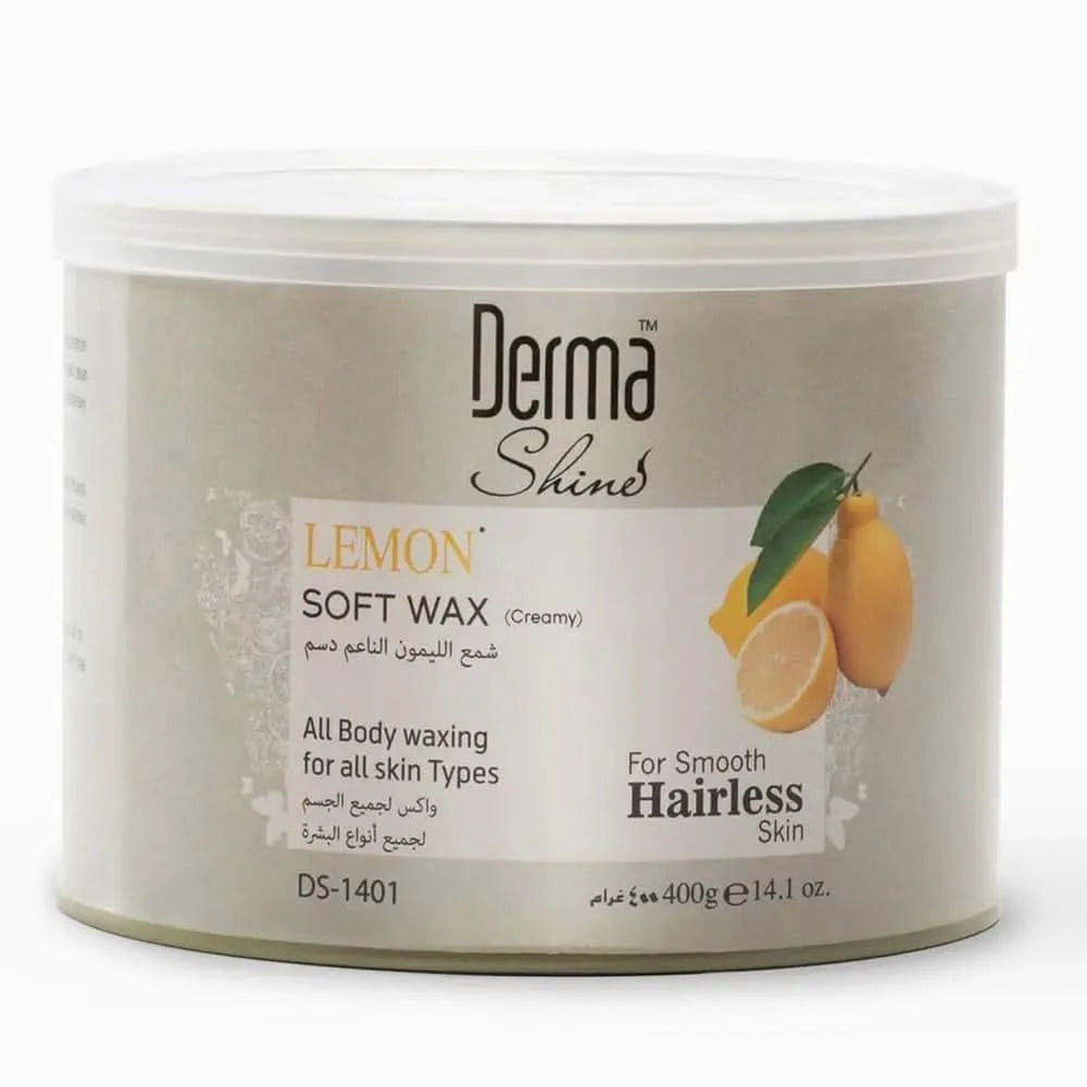 Derma Shine Lemon Soft Wax 400G, Hair Removal, Derma Shine, Chase Value