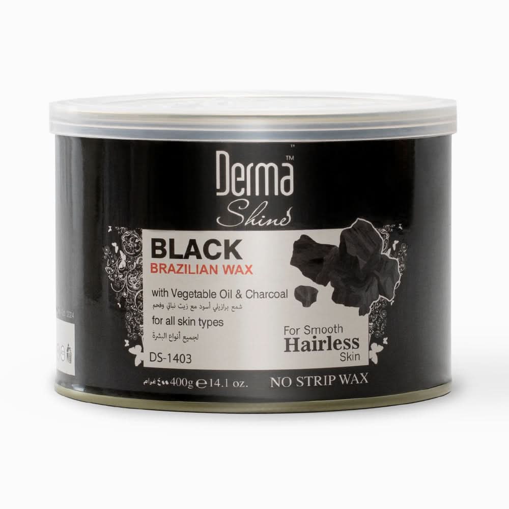 Derma Shine Wax Black Brazilian 400Gm, Hair Removal, Derma Shine, Chase Value