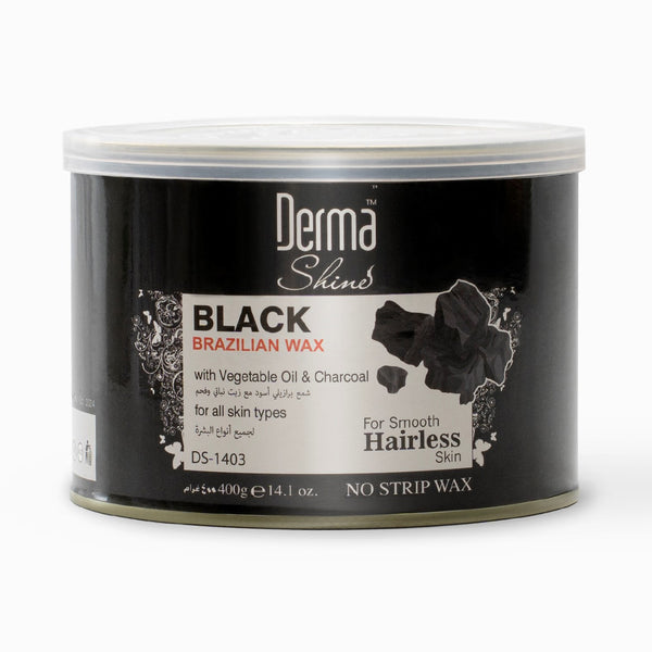 Derma Shine Wax Black Brazilian 400Gm