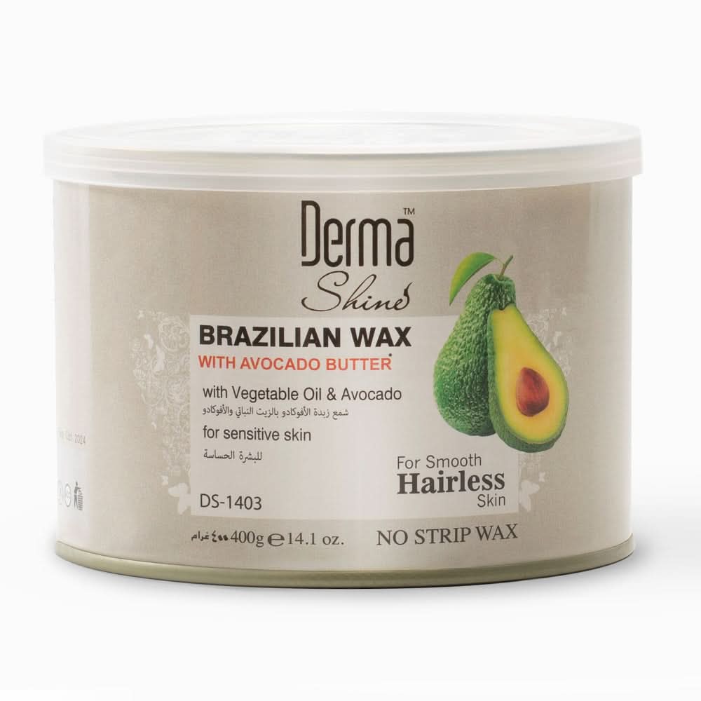 Derma Shine Wax Avocado Butter 400Gm, Hair Removal, Derma Shine, Chase Value
