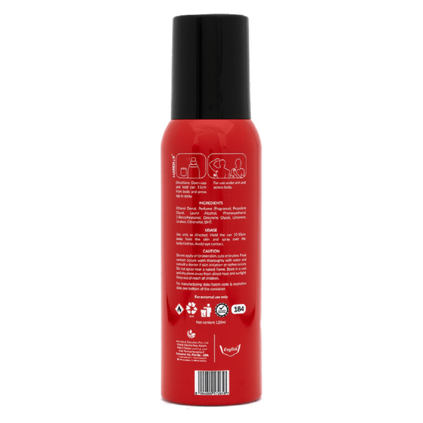 Markhor Body Spray Orignal 120ml - Red Desire