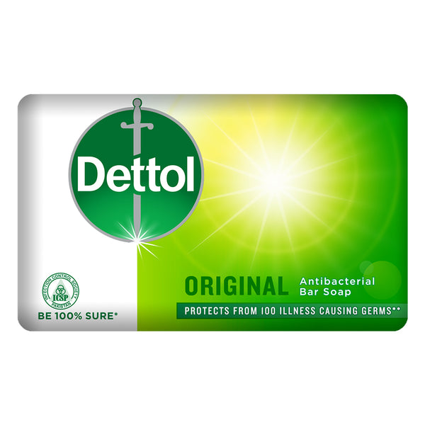 Dettol Antibacterial Original Bar Soap 160gm, Soaps, Chase Value, Chase Value