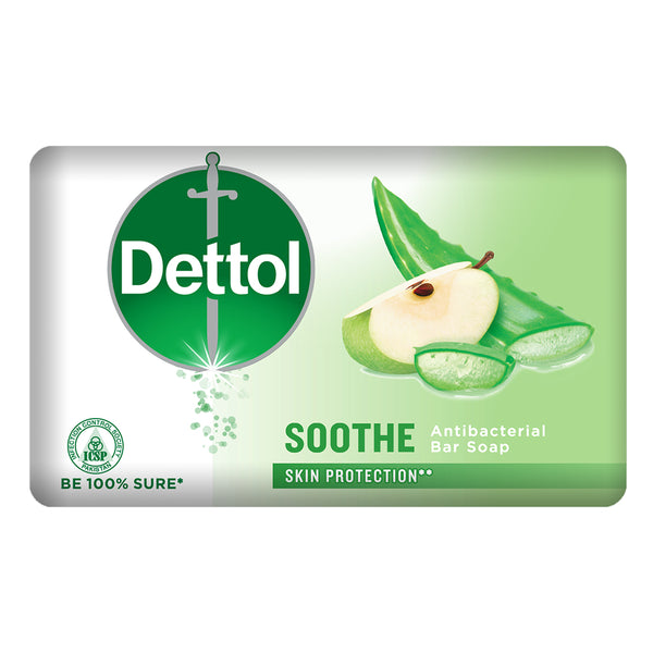 Dettol Soothe Antibacterial Bar Soap 160g