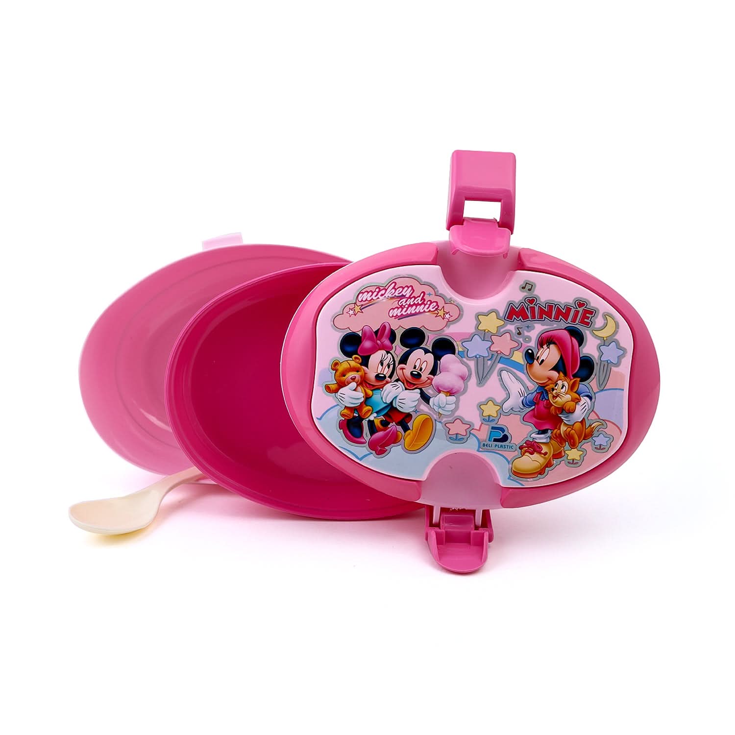 Hunter Joy Lunch Box With Spoon - Pink, Tiffin Boxes & Bottles, Chase Value, Chase Value