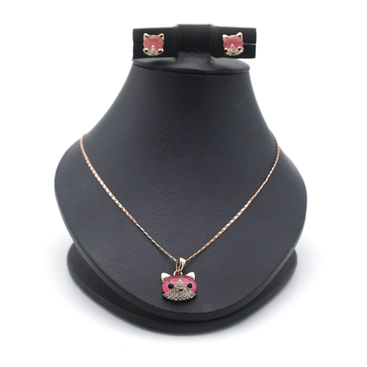 Women's Locket Set - Pink, Women Chains & Lockets, Chase Value, Chase Value
