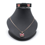 Women's Locket Set - Dark Pink, Women Chains & Lockets, Chase Value, Chase Value