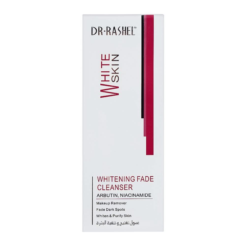 Dr. Rashel White Skin Whitening Fade Cleanser, Makeup Remover + Fade Dark Spots, 80g, Skin Treatments, Dr Rashel, Chase Value