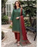 Dr Haris Khaddar Printed 3 Pc Suit
