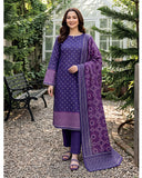 Dr Haris Khaddar Printed 3 Pc Suit