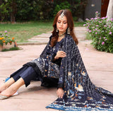 Schick Sitara Gold Printed Unstitched 3Pcs Suit With Dupatta - 3, Women, 3Pcs Shalwar Suit, MI Creation, Chase Value