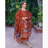 Schick Sitara Gold Printed Unstitched 3Pcs Suit With Dupatta - 10, Women, 3Pcs Shalwar Suit, MI Creation, Chase Value