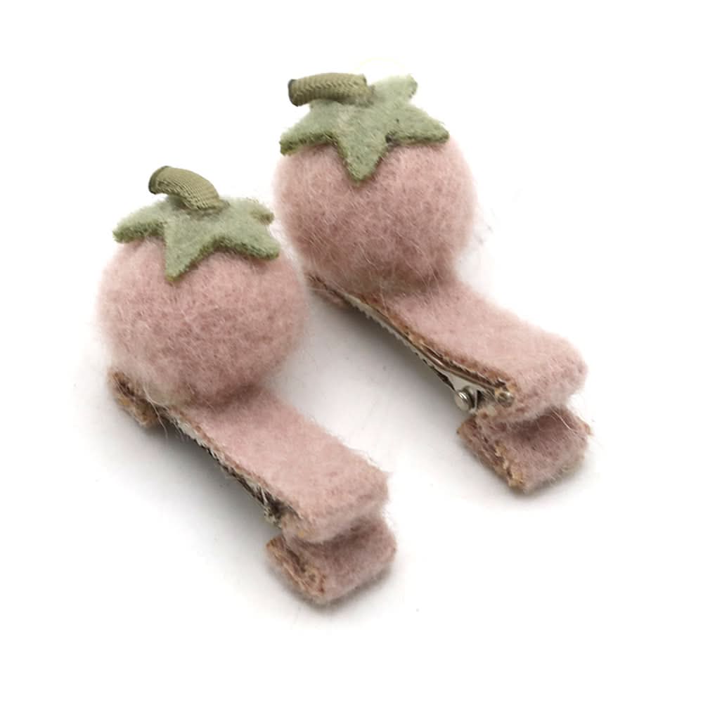 Girls Hair Pins 2 Pcs - Tea Pink, Girls Hair Accessories, Chase Value, Chase Value