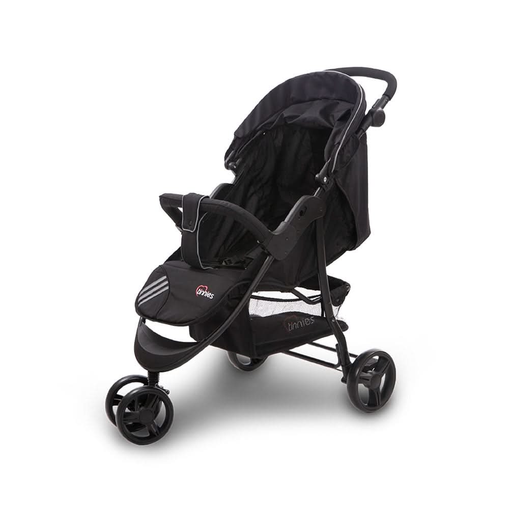 Tinnes Stroller E02 - Black, Carrier Strollers & Furniture, Tinnies, Chase Value