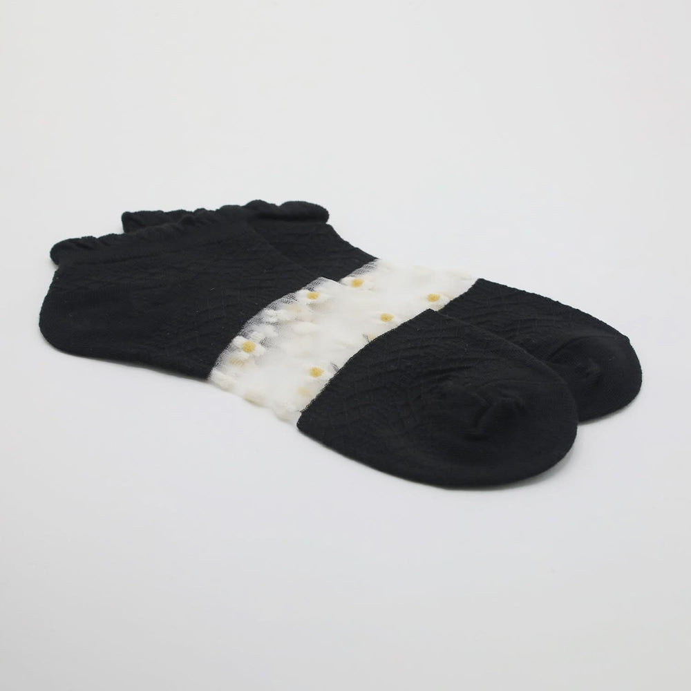 Women's Ankle Socks - Black, Women Socks Stocking & Gloves, Chase Value, Chase Value