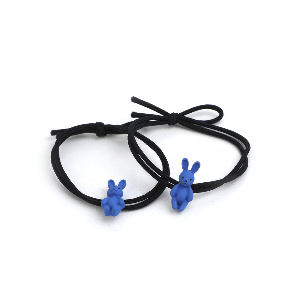 Fancy Hair Pony 2Pcs - Black, Girls Hair Accessories, Chase Value, Chase Value