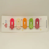 Girls Hair Pin Pack Of 5 - Multi Color, Girls Hair Accessories, Chase Value, Chase Value