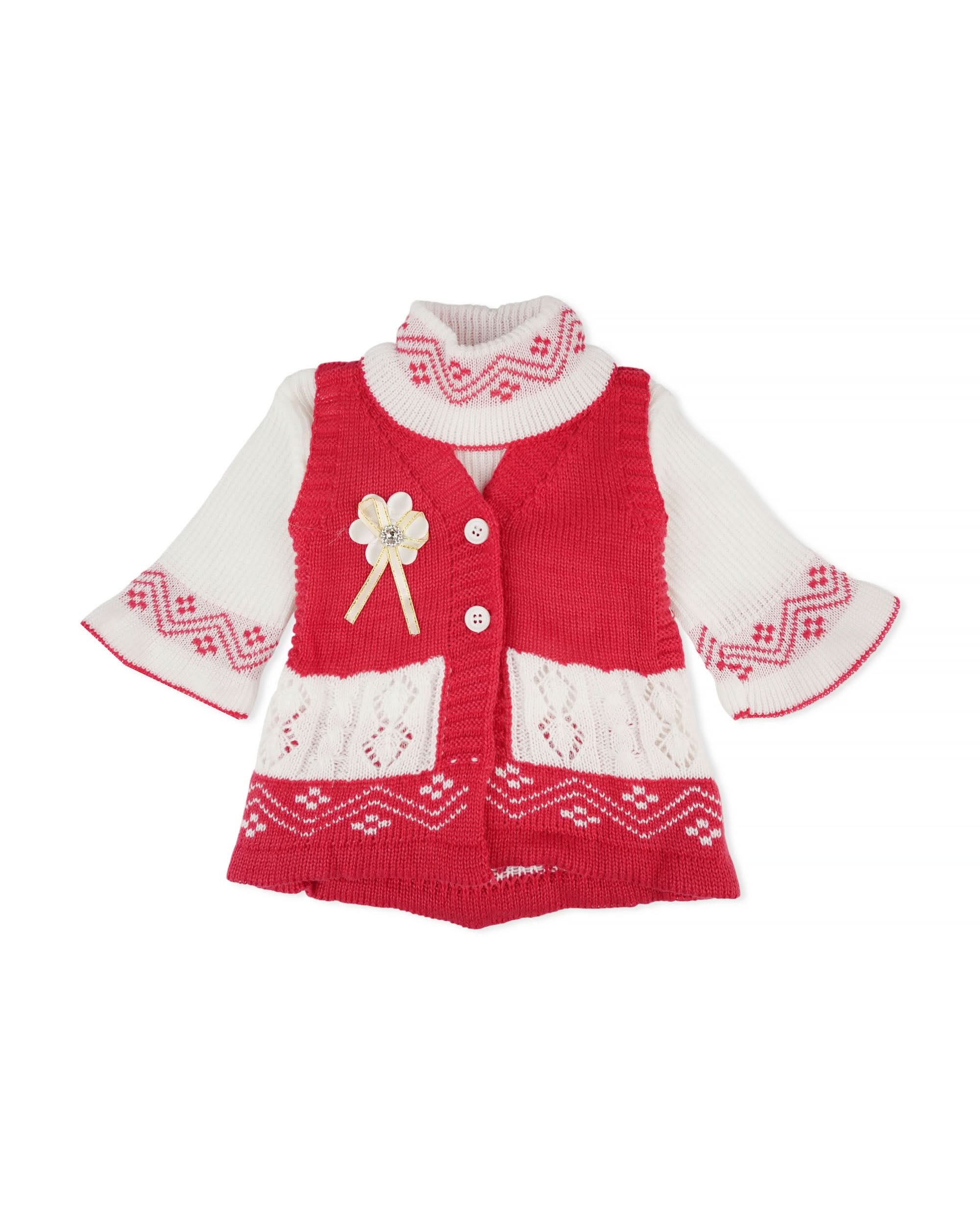 Newborn Girls Irani Suit – 4 Piece Set, Newborn Girls Sets & Suits, Chase Value, Chase Value