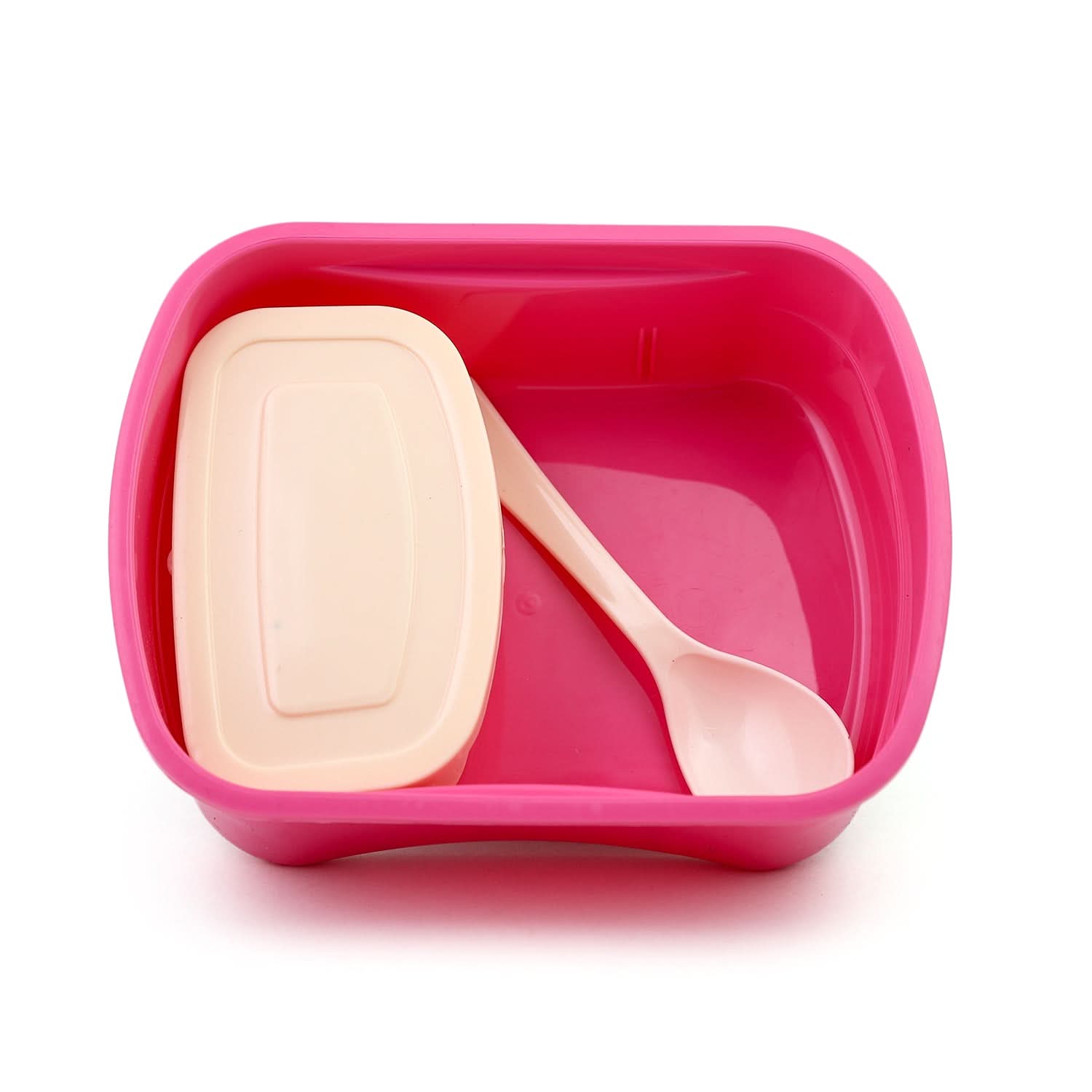 Healthy Kids Kidco Lunch Box With Separate Sweet Box & Spoon, Tiffin Boxes & Bottles, Chase Value, Chase Value