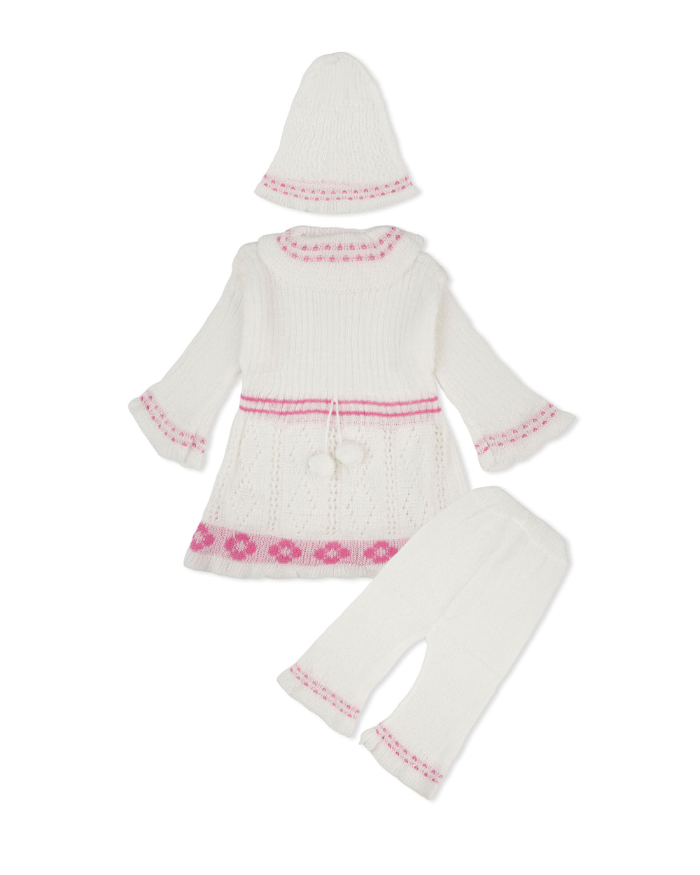 Newborn Girls Irani Suit 3 Piece Set, Newborn Girls Sets & Suits, Chase Value, Chase Value