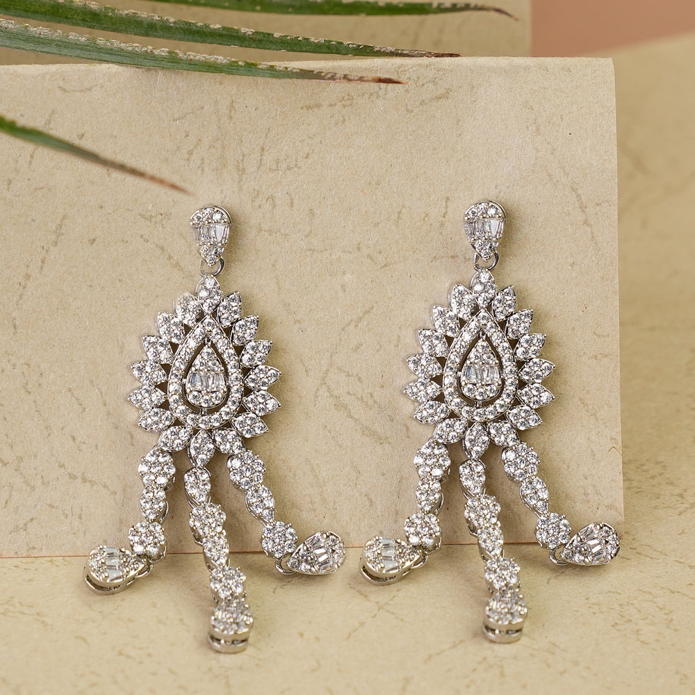 Women's Earring - Silver, Women Earrings & Tops, Chase Value, Chase Value