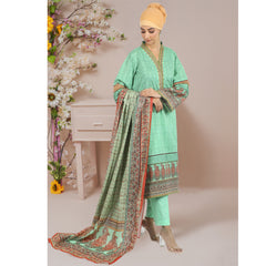 Eminent Women's Un-Stitched 3pcs Suit