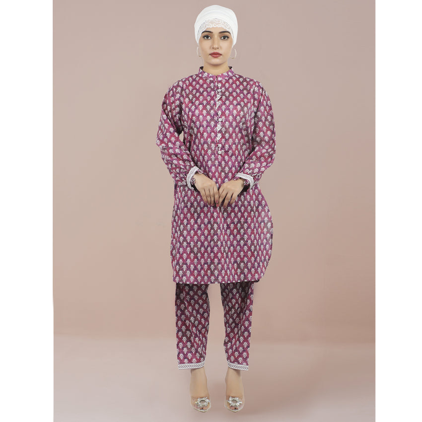 Eminent Women's Un-stitched 2pc Co-Ord Set