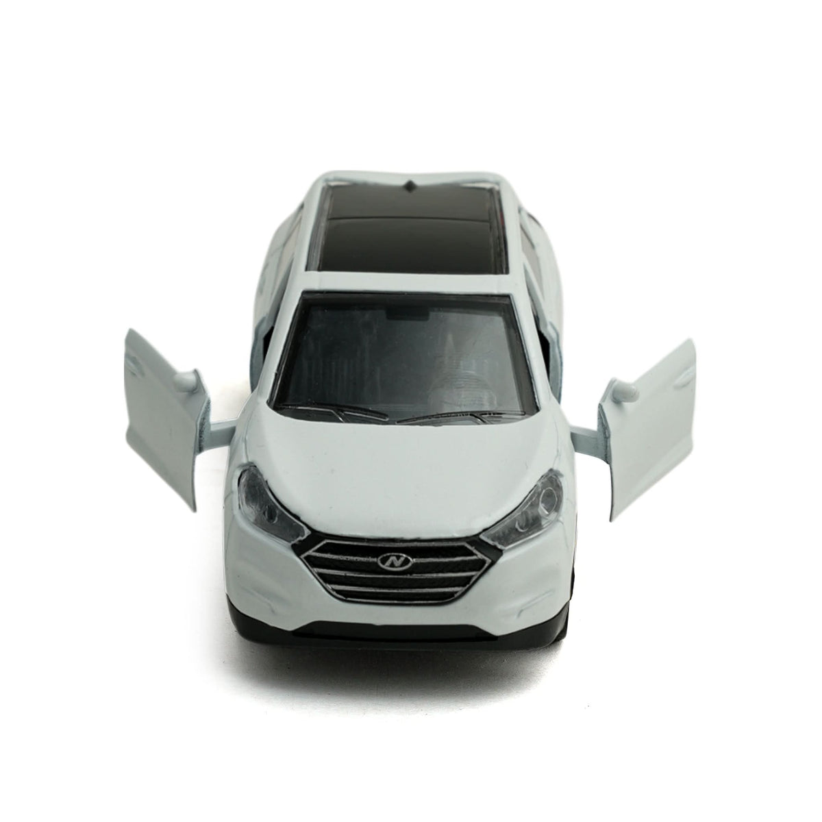 Die Cast Car With Light And Sound - White, Die-cast Model Car, Chase Value, Chase Value