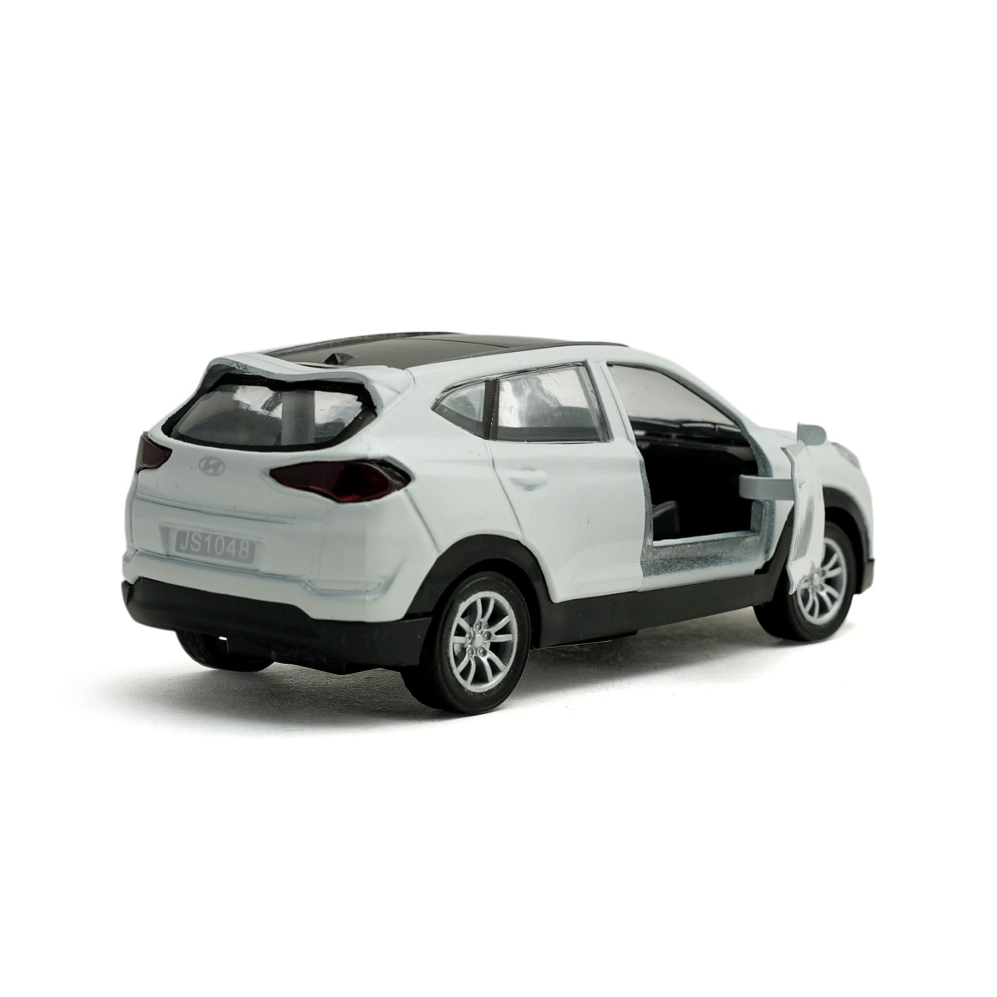 Die Cast Car With Light And Sound - White, Die-cast Model Car, Chase Value, Chase Value