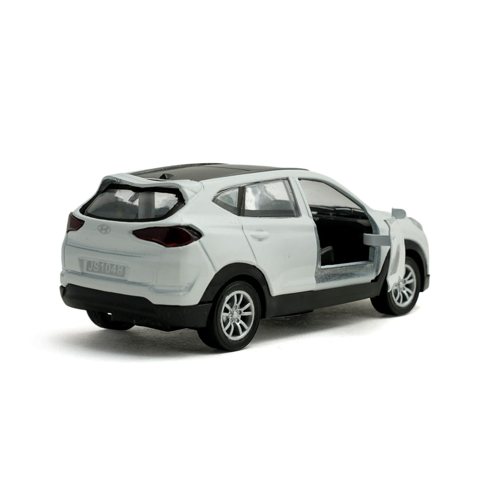 Die Cast Car With Light And Sound - White, Die-cast Model Car, Chase Value, Chase Value