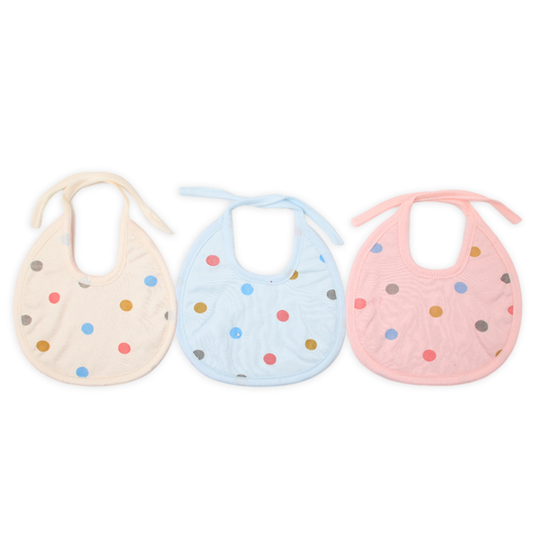 Newborn Baby Bib Medium - Multi Color