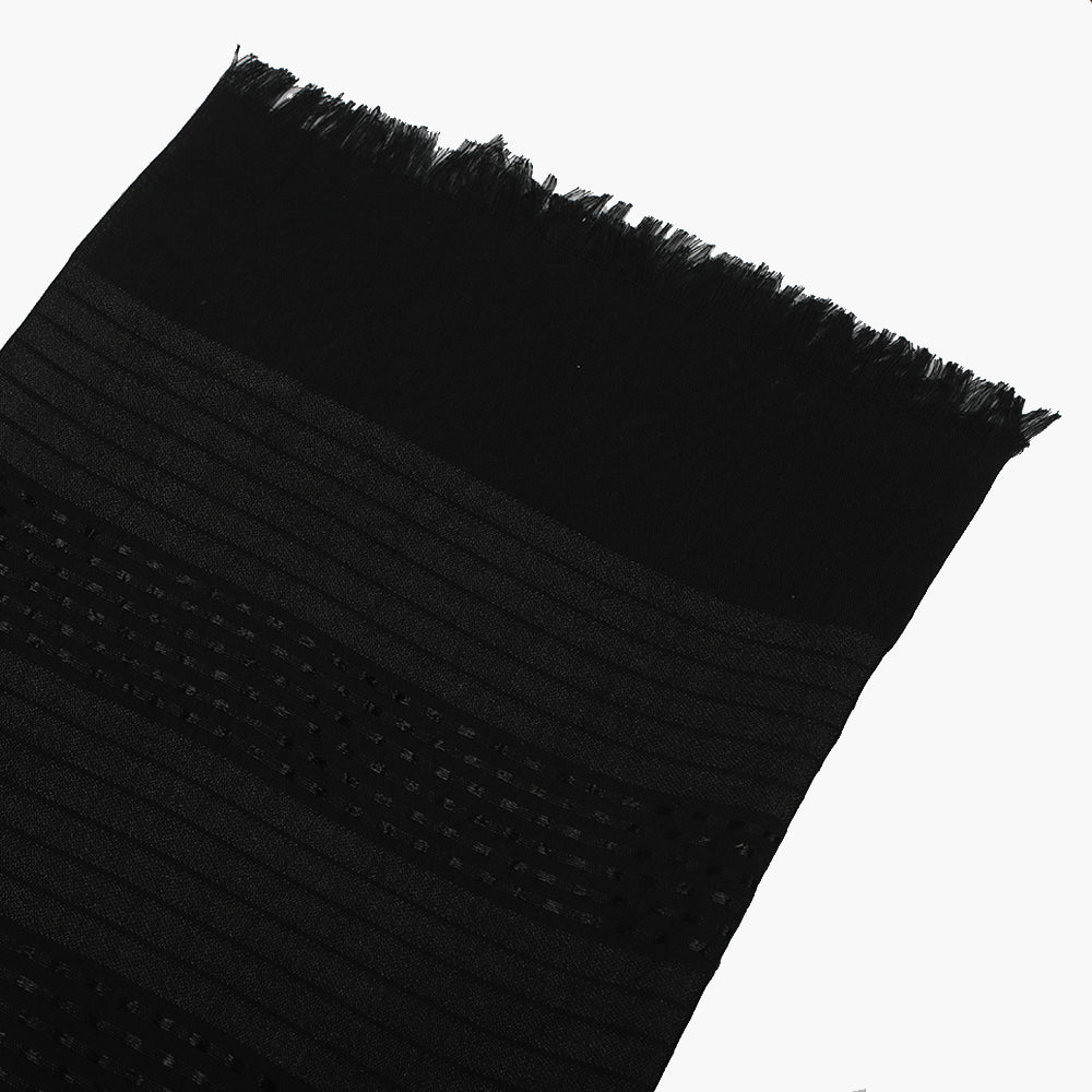 Women's Turkish Scarf - Black, Women Shawls & Scarves, Chase Value, Chase Value