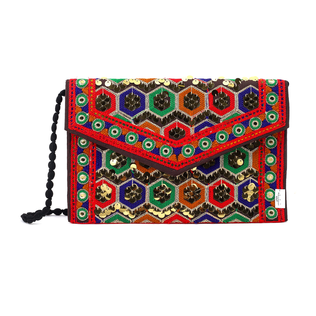 Women's Clutch Sindhi Traditional Embroidered, Women Clutches, Chase Value, Chase Value
