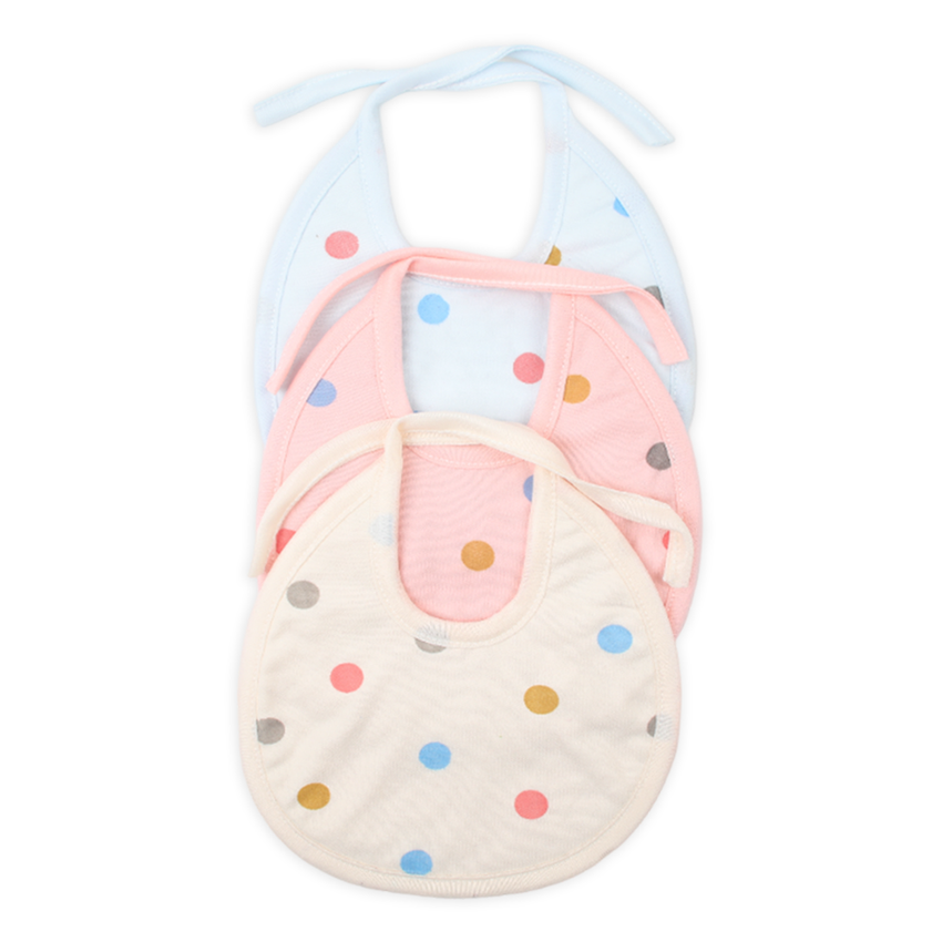 Newborn Baby Bib Medium - Multi Color