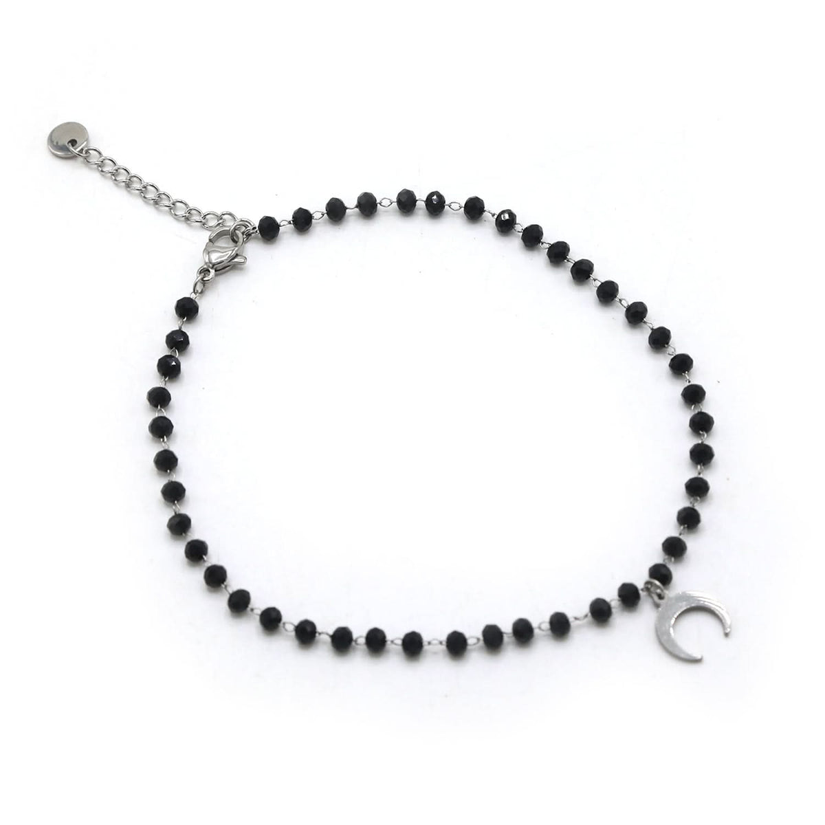 Women's Fashion Anklets - Black, Women Foot Jewellery, Chase Value, Chase Value
