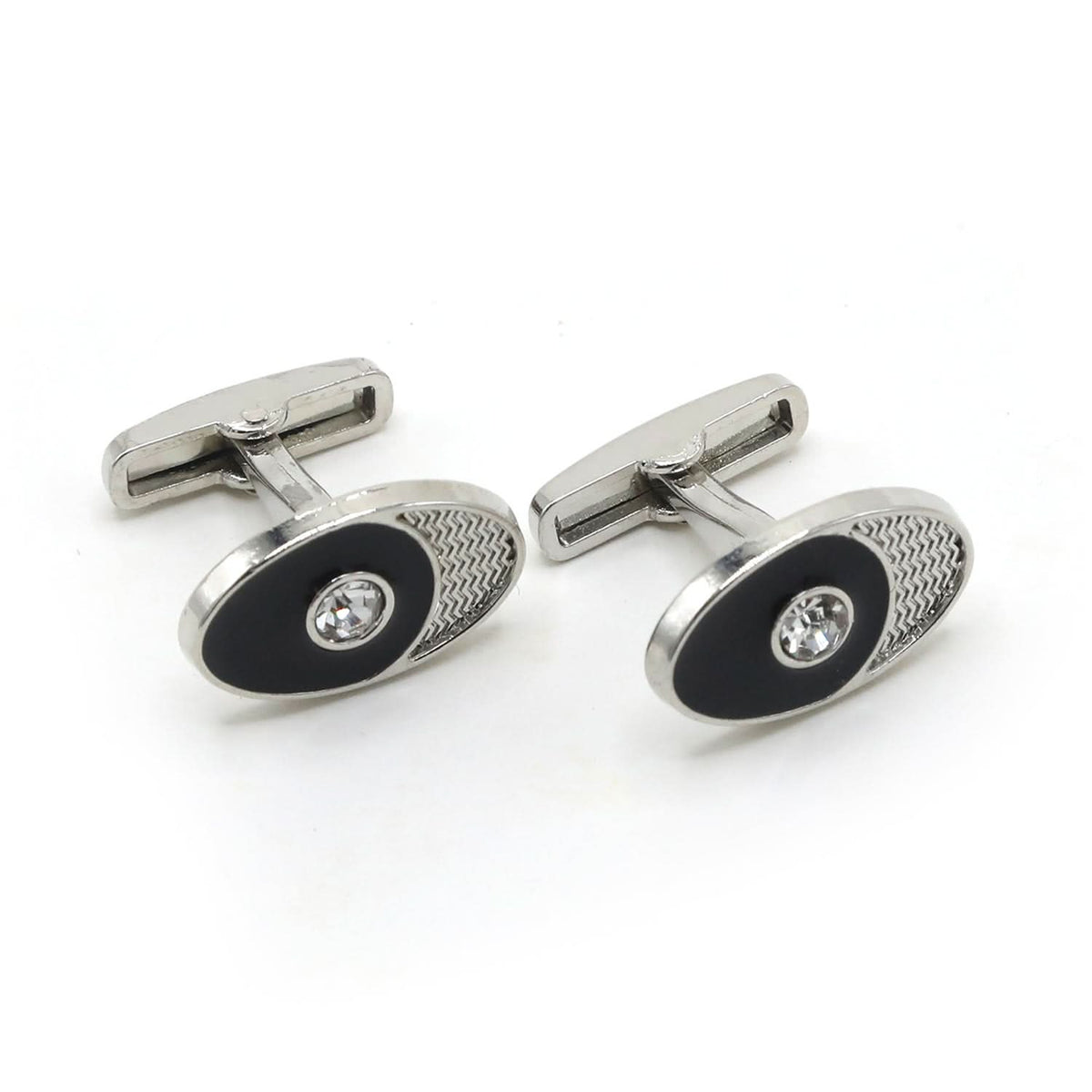 Cufflinks For Men - Black, Men's Cufflinks, Chase Value, Chase Value