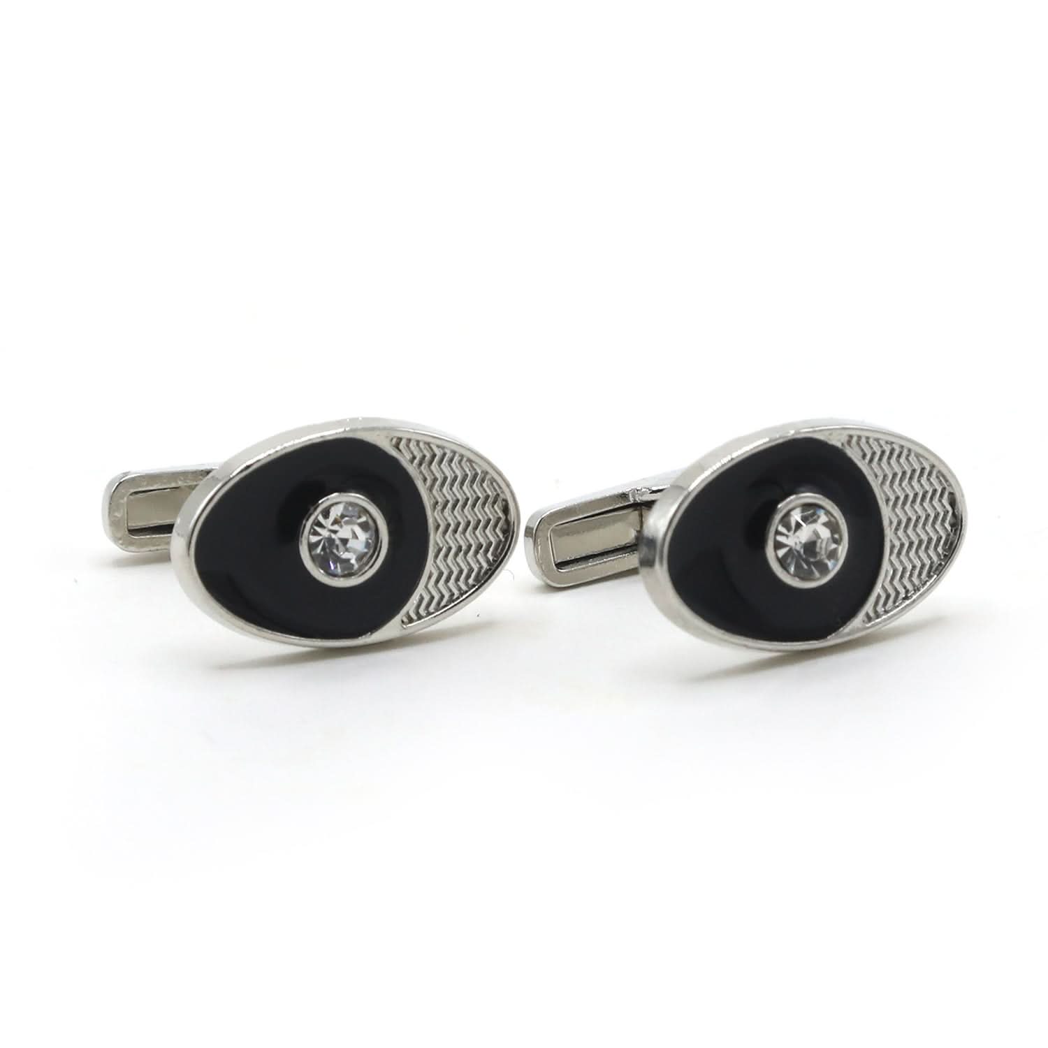 Cufflinks For Men - Black, Men's Cufflinks, Chase Value, Chase Value