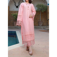 Eminent Cotton Lawn Schiffli & Chikankari Unstitched 2Pcs Suit - 7