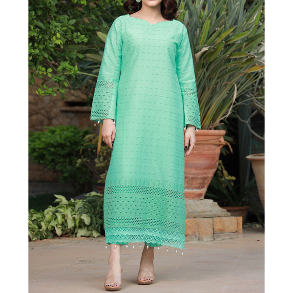 Eminent Cotton Lawn Schiffli & Chikankari Unstitched 2Pcs Suit - 5, Women, 3Pcs Shalwar Suit, Eminent, Chase Value
