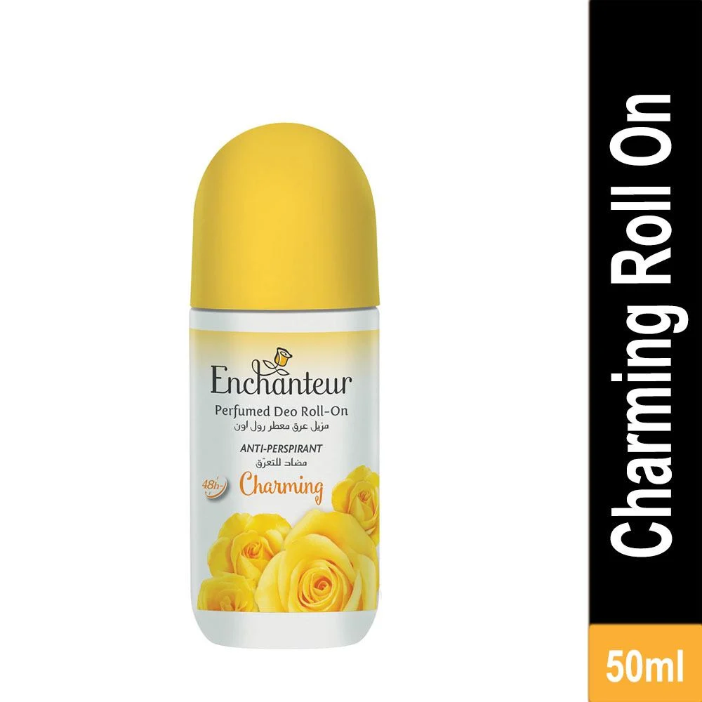 Enchanteur Charming Roll On For Women - 50ml, Body Roll On & Sticks, Chase Value, Chase Value