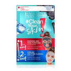 Eveline Clean Your Skin 2 Step Mask Sachet, Face Washes, Eveline, Chase Value