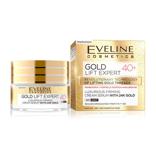 Eveline Cosmetics Gold Lift Expert Day And Night Cream 40+ - 50ml, Creams & Lotions, Eveline, Chase Value