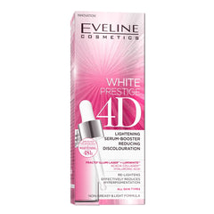 Eveline White Prestige 4D Lightening Serum Booster Reducing Discoloration - 18ml
