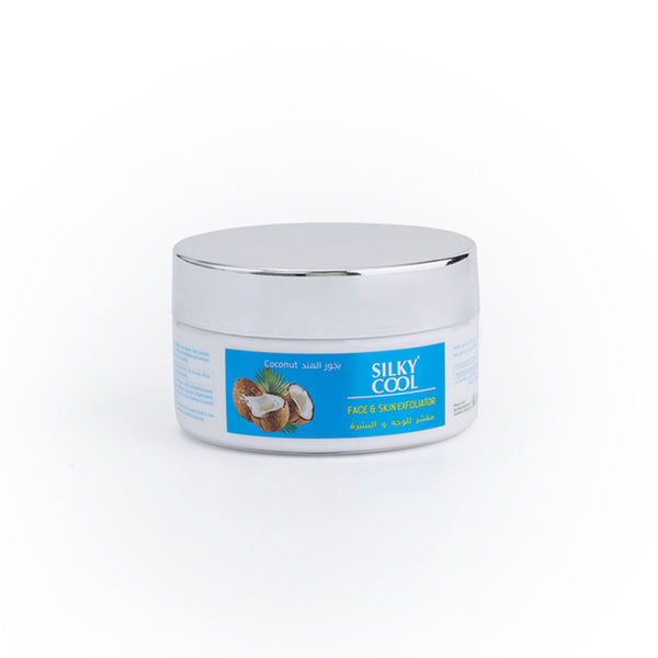 Silky Cool Face & Skin Exfoliator 200ml - Coconut