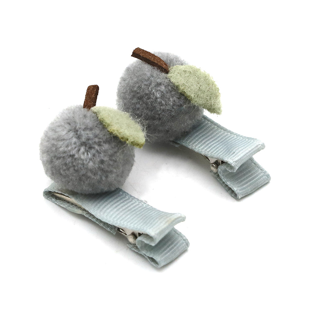 Girls Hair Pins 2 Pcs - Green, Girls Hair Accessories, Chase Value, Chase Value