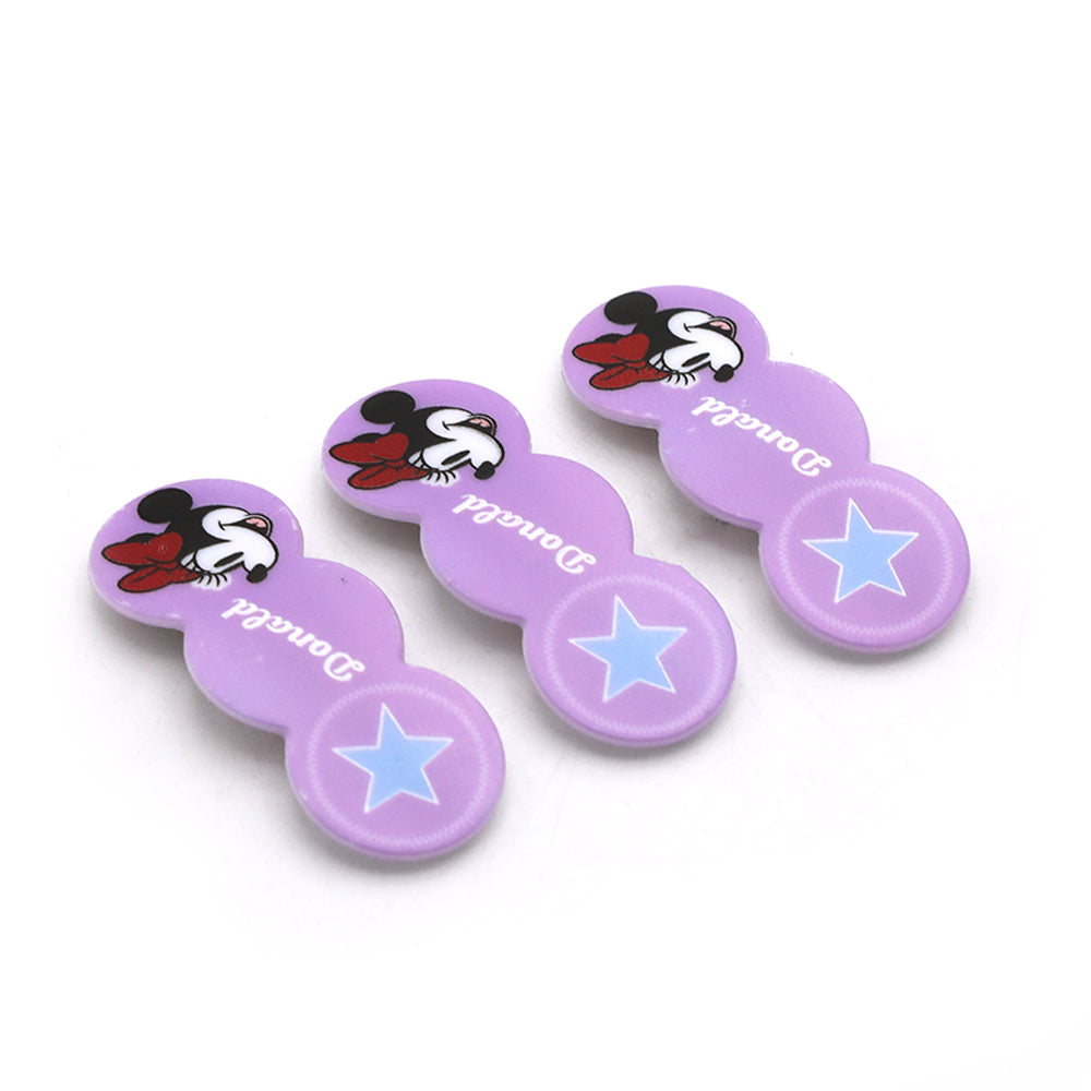 Mini Tic Tac Hair pin - Purple, Girls Hair Accessories, Chase Value, Chase Value