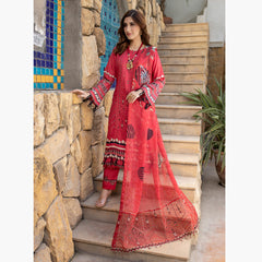 Schick Viscose With Fancy Dupatta Unstitched 3Pcs Suit - 7, Women, 3Pcs Shalwar Suit, MI Creation, Chase Value