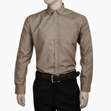 Men's Formal Shirt - Brown, Men's Shirts, Chase Value, Chase Value