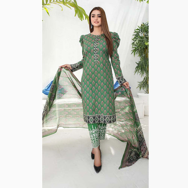 Bin Hameed Embroidered Fiza Lawn Unstitched 3Pcs Suit - 8, Women, 3Pcs Shalwar Suit, Rana Arts, Chase Value