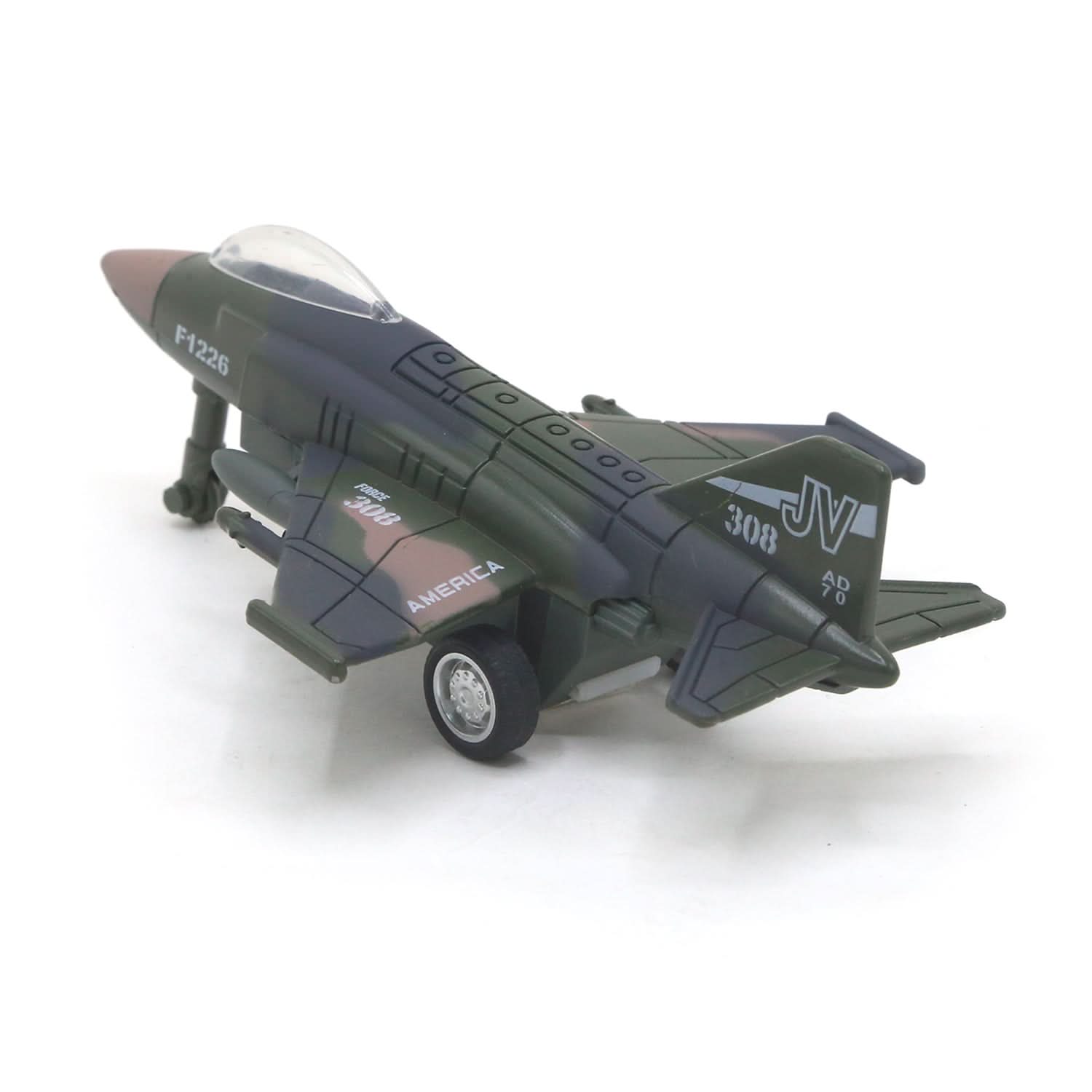 Pullback Power Army Tank, Forest Camo - Olive, Die-cast Model Car, Chase Value, Chase Value